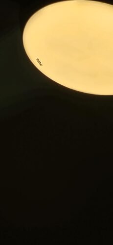 TCL 52 Ceiling Fan with Lights. Black Flush Mount Ceiling Fans with Remote Control. 6 Speeds DC Reversible. Dimmable. Noiseless. Low Profile Ceiling Fans for Bedroom photo review