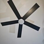 TCL 52 Ceiling Fan with Lights. Black Flush Mount Ceiling Fans with Remote Control. 6 Speeds DC Reversible. Dimmable. Noiseless. Low Profile Ceiling Fans for Bedroom photo review