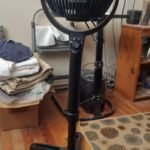 Vornado 683 Medium Pedestal Whole Room Air Circulator Fan. 3 Speed Control. Adjustable Standing Height. 32 to 38 Inches. Black photo review