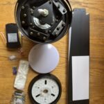 TCL 52 Ceiling Fan with Lights. Black Flush Mount Ceiling Fans with Remote Control. 6 Speeds DC Reversible. Dimmable. Noiseless. Low Profile Ceiling Fans for Bedroom photo review