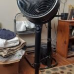 Vornado 683 Medium Pedestal Whole Room Air Circulator Fan. 3 Speed Control. Adjustable Standing Height. 32 to 38 Inches. Black photo review