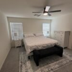 TCL 52 Ceiling Fan with Lights. Black Flush Mount Ceiling Fans with Remote Control. 6 Speeds DC Reversible. Dimmable. Noiseless. Low Profile Ceiling Fans for Bedroom photo review