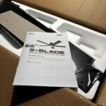 TCL 52 Ceiling Fan with Lights. Black Flush Mount Ceiling Fans with Remote Control. 6 Speeds DC Reversible. Dimmable. Noiseless. Low Profile Ceiling Fans for Bedroom photo review