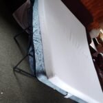 Milliard 4.5 Inch Memory Foam Replacement Mattress with Breathable. Waterproof and Washable Cover for Full Size Sleeper Sofa and Couch Beds - Full photo review