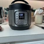 Instant Pot Duo 7-in-1 Mini Electric Pressure Cooker. Slow Rice Cooker. Steamer. Sauté. Yogurt Maker. Warmer & Sterilizer. Includes Free App with over 1900 Recipes. Stainless Steel. 3 Quart photo review