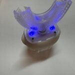 Sensory 360 Round U-Shaped Astronaut Design Mouthguard Electric Toothbrush for Kids Ages 2-7 - Automatic Memory Function - 5 Modes Toothbrush with Multiple Heads – Kids Travel Essentials (White) photo review