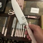 Knife Set. 15 Pcs Kitchen Knife Block Set. Enduring Razor-Sharp Japanese High Carbon Stainless Steel Chef Knife Set with Block and Sharpener. Premium Knives Set for Kitchen. Black Acacia photo review