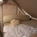 Intex 64447ED Dura-Beam Deluxe Ultra Plush Air Mattress with Headboard: Fiber-Tech – Queen Size – Built-in Electric Pump – 18in Bed Height – 600lb Weight Capacity photo review