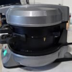 Hamilton Beach Dual Breakfast Sandwich Maker with Timer. Ready in 5 Minutes. Removable Dishwasher Safe PFAS-Free Non-Stick Egg Cooker Ring. Silver (25490MNA) photo review