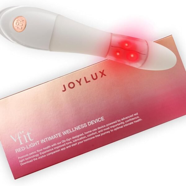 vFit Set. Red LED Light Device for Women.Intimate Wellnes System for Menopausal Women & New Mothers. Promotes Natural Hydration & Helps Tighten Pevic Floor