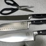 Knife Set. 15 Pcs Kitchen Knife Block Set. Enduring Razor-Sharp Japanese High Carbon Stainless Steel Chef Knife Set with Block and Sharpener. Premium Knives Set for Kitchen. Black Acacia photo review