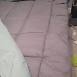 BDEUS Dual Layer 5 Inch Memory Foam Mattress Topper Queen Size. 2 Inch Gel Memory Foam Plus 3 Inch 1450 GSM Down Alternative Quilted Pillow Top Mattress Pad Cover.Dark Gray photo review