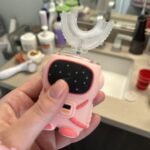 Sensory 360 Round U-Shaped Astronaut Design Mouthguard Electric Toothbrush for Kids Ages 2-7 - Automatic Memory Function - 5 Modes Toothbrush with Multiple Heads – Kids Travel Essentials (White) photo review