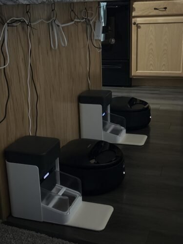 PETLIBRO RFID Automatic Cat Feeder. Collar Tag-Activated Personalized Meals. 5G&2.4G Wi-Fi Programmable Cat Food Dispenser with Cats Recognition & Diet Tracking for Multi-Pet Homes and Different Diets photo review