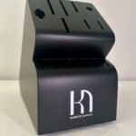 Knife Set. 15 Pcs Kitchen Knife Block Set. Enduring Razor-Sharp Japanese High Carbon Stainless Steel Chef Knife Set with Block and Sharpener. Premium Knives Set for Kitchen. Black Acacia photo review