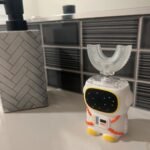 Sensory 360 Round U-Shaped Astronaut Design Mouthguard Electric Toothbrush for Kids Ages 2-7 - Automatic Memory Function - 5 Modes Toothbrush with Multiple Heads – Kids Travel Essentials (White) photo review