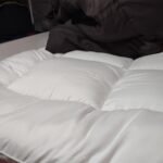 BDEUS Dual Layer 5 Inch Memory Foam Mattress Topper Queen Size. 2 Inch Gel Memory Foam Plus 3 Inch 1450 GSM Down Alternative Quilted Pillow Top Mattress Pad Cover.Dark Gray photo review