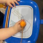 Kikidex Magnetic Drawing Board. Toddler Girl Toys for 1-2 Year Old. Doodle Board Pad Learning and Educational Toys for 1 2 3 Year Old Baby Kids Birthday Gift(Light Blue) photo review