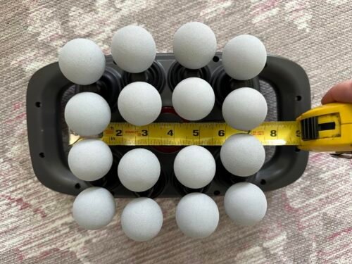 VTT 16-Head Massage Gun Set. Deep Tissue Percussion Massager with 3 Modes & 30 Intensities.Quiet Muscle Massage Gun for Back.Shoulders. Legs. Foot. Body Muscle Pain Relief photo review