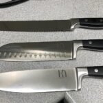 Knife Set. 15 Pcs Kitchen Knife Block Set. Enduring Razor-Sharp Japanese High Carbon Stainless Steel Chef Knife Set with Block and Sharpener. Premium Knives Set for Kitchen. Black Acacia photo review