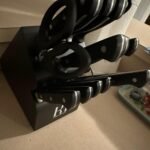 Knife Set. 15 Pcs Kitchen Knife Block Set. Enduring Razor-Sharp Japanese High Carbon Stainless Steel Chef Knife Set with Block and Sharpener. Premium Knives Set for Kitchen. Black Acacia photo review