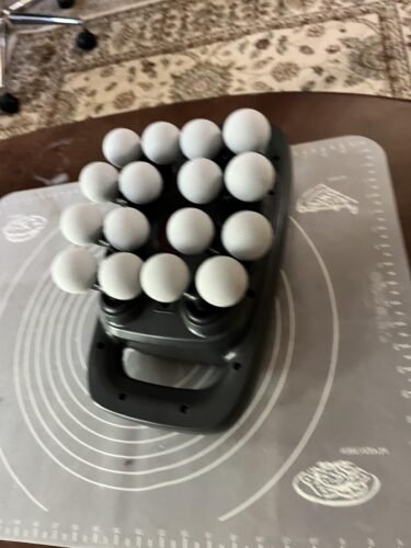 VTT 16-Head Massage Gun Set. Deep Tissue Percussion Massager with 3 Modes & 30 Intensities.Quiet Muscle Massage Gun for Back.Shoulders. Legs. Foot. Body Muscle Pain Relief photo review