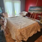 OhGeni Queen Air Mattress with Built in Pump. Inflatable Blow Up Mattress 18 Raised Comfort.Upgraded Surface Portable Mattress. Air Bed for Camping. Home and Guest. Colchone Inflable. 650 lbs Max photo review