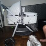 2-in-1 Baby Stroller with Bassinet Mode - Folding Infant Newborn Pram Stroller with Reversible Seat - Toddler Strollers for 0-36 Months Old Babies (Gery) photo review