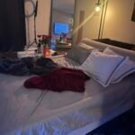 Intex 64447ED Dura-Beam Deluxe Ultra Plush Air Mattress with Headboard: Fiber-Tech – Queen Size – Built-in Electric Pump – 18in Bed Height – 600lb Weight Capacity photo review