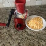 Cheese Grater Rotary. Rotary Grater for Kitchen. Kitchen Grater Vegetable Slicer with 3 Drum Blades. Fast Cutting Cheese Shredder for Vegetables and Nuts photo review
