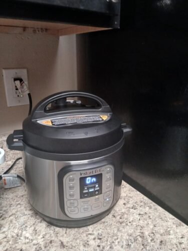 Instant Pot Duo 7-in-1 Mini Electric Pressure Cooker. Slow Rice Cooker. Steamer. Sauté. Yogurt Maker. Warmer & Sterilizer. Includes Free App with over 1900 Recipes. Stainless Steel. 3 Quart photo review