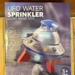 COCASES Water Sprinkler for Kids. UFO Water Rocket with Light for Kid. Outdoor Summer Kids Sprinkler Water Toy Play for Yard Backyard Pool Lawn Garden Birthday Gift for Boys Girls Ages 3-12 Year Old photo review