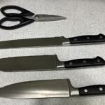 Knife Set. 15 Pcs Kitchen Knife Block Set. Enduring Razor-Sharp Japanese High Carbon Stainless Steel Chef Knife Set with Block and Sharpener. Premium Knives Set for Kitchen. Black Acacia photo review