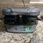 Hamilton Beach Dual Breakfast Sandwich Maker with Timer. Ready in 5 Minutes. Removable Dishwasher Safe PFAS-Free Non-Stick Egg Cooker Ring. Silver (25490MNA) photo review