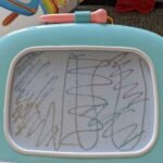 Kikidex Magnetic Drawing Board. Toddler Girl Toys for 1-2 Year Old. Doodle Board Pad Learning and Educational Toys for 1 2 3 Year Old Baby Kids Birthday Gift(Light Blue) photo review