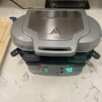 Hamilton Beach Dual Breakfast Sandwich Maker with Timer. Ready in 5 Minutes. Removable Dishwasher Safe PFAS-Free Non-Stick Egg Cooker Ring. Silver (25490MNA) photo review
