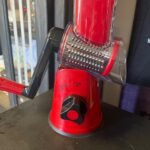 Cheese Grater Rotary. Rotary Grater for Kitchen. Kitchen Grater Vegetable Slicer with 3 Drum Blades. Fast Cutting Cheese Shredder for Vegetables and Nuts photo review