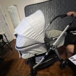 2-in-1 Baby Stroller with Bassinet Mode - Folding Infant Newborn Pram Stroller with Reversible Seat - Toddler Strollers for 0-36 Months Old Babies (Gery) photo review