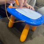 Kikidex Magnetic Drawing Board. Toddler Girl Toys for 1-2 Year Old. Doodle Board Pad Learning and Educational Toys for 1 2 3 Year Old Baby Kids Birthday Gift(Light Blue) photo review
