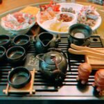 fanquare Chinese Black Ceramic Kung Fu Tea Set With Tea Tray And Small Tea Tools.Porcelain Tea Service photo review