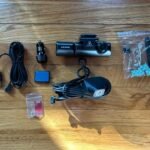 AZDOME M550 3 Channel Dash Cam. 4K+2.5K Dual Dash Camera for Cars Built-in WiFi GPS. 1440P+1080P+1440P Front and Rear Inside. 64GB Card Included. 3.19 IPS Screen. WDR. IR Night Vision. Parking Mode photo review