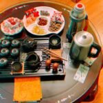 fanquare Chinese Black Ceramic Kung Fu Tea Set With Tea Tray And Small Tea Tools.Porcelain Tea Service photo review