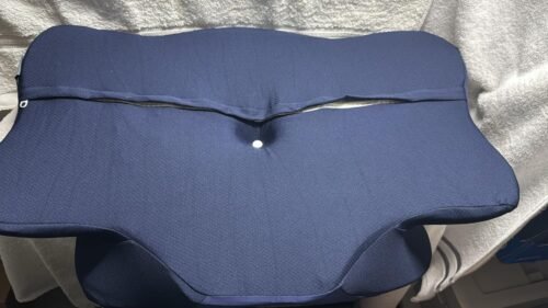 DONAMA Cervical Pillow for Neck and Shoulder.Contour Memory Foam Pillow.Ergonomic Neck Support Pillow for Side Back Stomach Sleepers with Pillowcase photo review