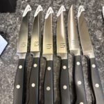 Knife Set. 15 Pcs Kitchen Knife Block Set. Enduring Razor-Sharp Japanese High Carbon Stainless Steel Chef Knife Set with Block and Sharpener. Premium Knives Set for Kitchen. Black Acacia photo review