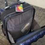 Delsey Luggage Aero 2 Piece Set (21 & 25) Spinner Suitcase (Titanium) photo review