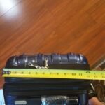 Delsey Luggage Aero 2 Piece Set (21 & 25) Spinner Suitcase (Titanium) photo review