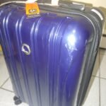 Delsey Luggage Aero 2 Piece Set (21 & 25) Spinner Suitcase (Titanium) photo review