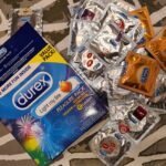 Condoms. Durex RED Extra Sensitive. Ultra Fine. Extra Lubricated Natural Rubber Latex Condoms for Men. 42 Count. FSA & HSA Eligible photo review
