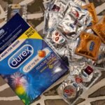 Condoms. Durex RED Extra Sensitive. Ultra Fine. Extra Lubricated Natural Rubber Latex Condoms for Men. 42 Count. FSA & HSA Eligible photo review