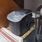 ecozy Portable Countertop Ice Maker - 9 Ice Cubes in 6 Minutes. 26 lbs Daily Output. Self-Cleaning with Ice Bags. Scoop. and Basket for Kitchen. Office. Bar. Party - Black photo review